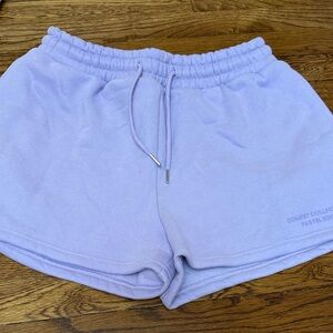 Comfy Co. Lavender Women's Athletic Shorts